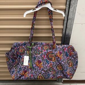 Vera Bradley Multicolor Floral Travel/Duffel Bag
